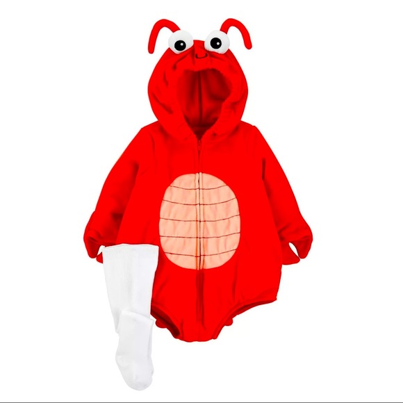 New Carter’s Baby Lobster Costume Halloween Outfit Babies Toddlers Infant - Picture 1 of 2